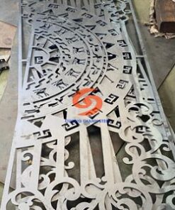 Hoa văn  trống đồng cắt laze 6ly